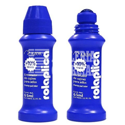 TINTA PARA SELLO 60 ML. AZOR AZUL